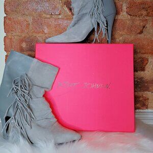 Betsey Johnson Leather Ankle Boot (Worn Once)60
